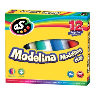 ASTRA modelina AS 12 kolorów x 11g POLSKI produkt