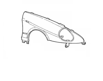 BLATNÍK PŘEDNÍ PRAVÝ LANCIA THESIS NOVÝ ORIG.