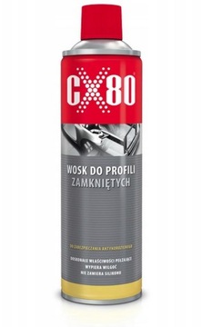 CX80 Wosk do profili zamkniętych 500 ml