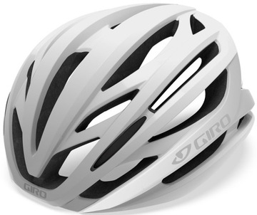 Kask szosowy Giro Syntax roz. L (59-63cm) kol. srebrny biały NEW