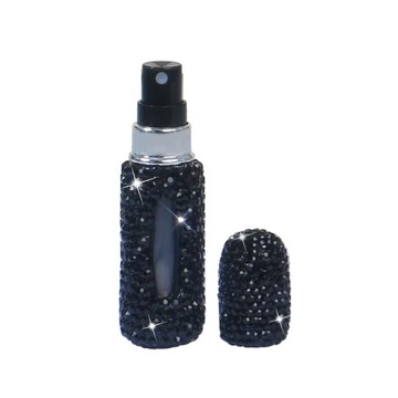 5ml 10ml Portable Perfume Spray Bottle Rhinestone Inlaid Refillable