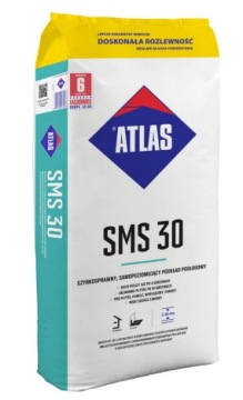ATLAS SMS30 БЫСТРЫЙ ПОЛ ПОДЛОЖКА 25 КГ