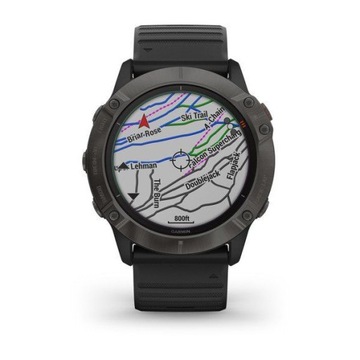 Garmin Fenix ​​6X Pro Solar Edition — умные часы с черной резиной P