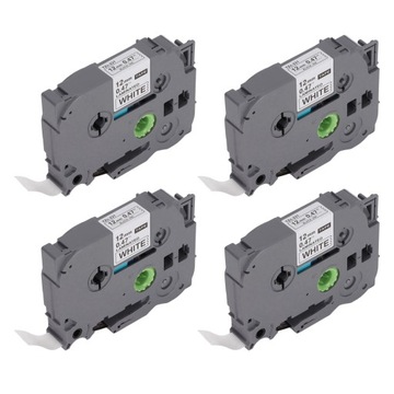 ЛЕНТА ДЛЯ ПРИНТЕРА PT E100 PT D210 PT E300 PT D450 PT P700 12мм 4 ШТ.