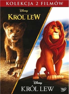 2x Dvd: KRÓL LEW (1994/2019) ANIMACJA / FABULARNY