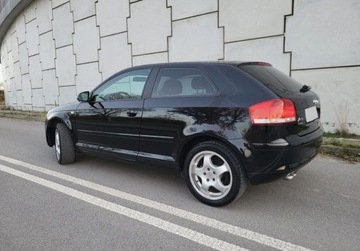 Audi A3 8P Hatchback 3d 1.9 TDI 105KM 2007 Audi A3 1.9 TDI 105KM Climatronic Alufelgi 17 ..., zdjęcie 5