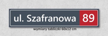 Табличка адресная табличка с номером дома АНТРАЦИТ 30х40