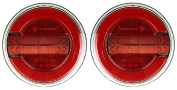 LAMPA TYLNA LED DYNAMICZNY KIERUNEK NEON 3-FUNKCJE