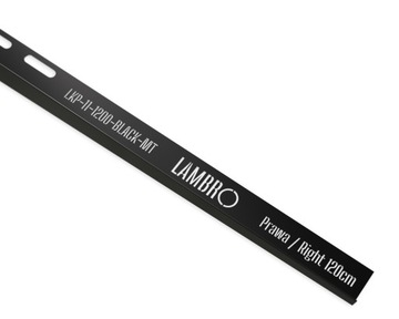 НАКЛОННЫЙ ДУШЕВОЙ ПЛАН, МАТОВЫЙ ЧЕРНЫЙ, RAL RIGHT 120