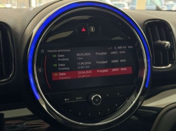 Mini Countryman F60 Crossover Facelifting 1.5  136KM 2023 MINI Countryman Cooper Classic Panorama ACC Kamera cofania CarPlay LED, zdjęcie 34
