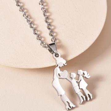 MeMolissa Mom Daughter Pendant Mother's Day