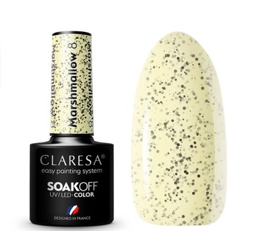 Claresa Lakier hybrydowy MARSHMALLOW 8