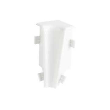 NAROŻNIK WEWNĘTRZNY do Listwy MDF 58x18mm BIAŁY