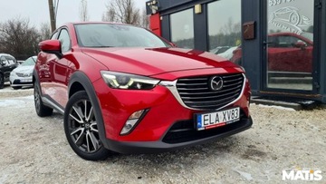 Mazda CX-3 Crossover 2.0 SKY-G 120KM 2015 Mazda CX-3 2.0BENZ Automat Skora head up bi xenony 100 bezwypadek 2.0, zdjęcie 10