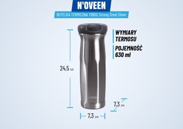 ТЕРМОС БУТЫЛКА ТЕРМОБУТЫЛКА БУТЫЛКА 630мл INOX