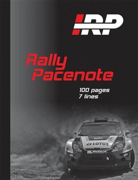 Rajdowy zeszyt pilota IRP PRO+ Profesjonalny