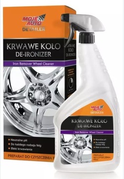 ŚRODEK DO CZYSZCZENIA FELG Krwawe koło DEIRONIZER