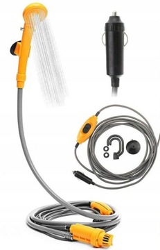 Портативный душ 12 В для туристического душа для походов и экспедиций