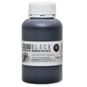 Tusz Loligo - 250 ml SUBLIMACJA light BLACK