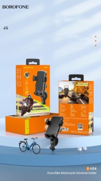 Держатель для телефона-зажима для детской коляски, велосипеда, самоката, мотоцикла