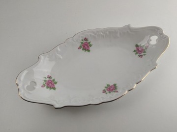 PORCELANOWY TALERZ ĆMIELÓW