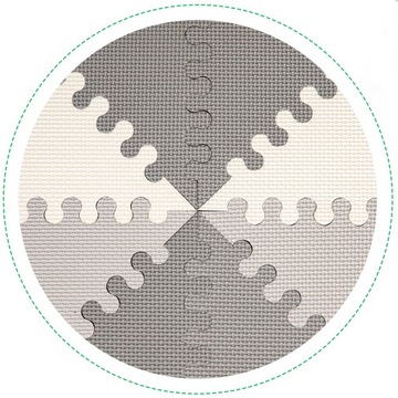 Развивающий пазл из пенопласта eva, 20 деталей, 127x157см ECOTOYS