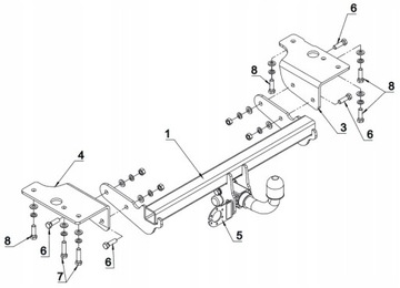 ODEPÍNACÍ ZAŘÍZENÍ(HÁK) HOLOWNICZY+MODUL TOYOTA AURIS2 II E18