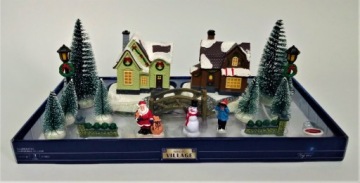 Рождественский вертеп LED Village 17 элементов МОСТ