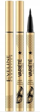 EVELINE VARIETE EYELINER WODOODPORNY ULTRA BLACK