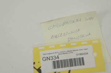 GN334 OPEL INSIGNIA B RADIÁTOR VODY FR563001