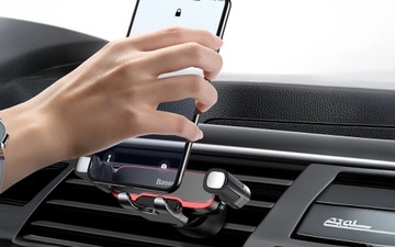 АВТОМОБИЛЬНЫЙ ДЕРЖАТЕЛЬ ТЕЛЕФОНА BASEUS GRAVITY ДЛЯ ВЕНТИЛЯТОРОВ STRONG