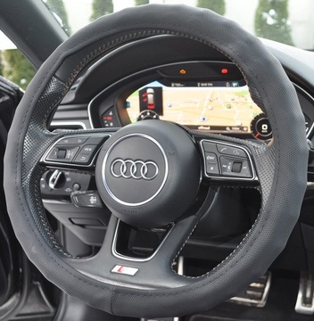 ТЕКСТИЛЬНАЯ КРЫШКА РУЛЯ (М) 37-39 кожа кожа