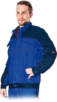 BLUZA ROBOCZA NIEBIESKO GRANATOWA 100%BAWEŁNA XXL