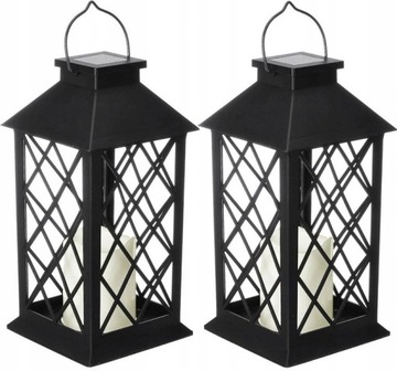 2x Latarenka ogrodowa LED SOLARNA Lampion Latarnia SuperLED