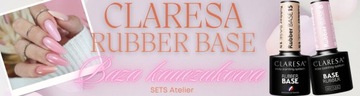 CLARESA RUBBER POWER BASE БЕСКИСЛОТНАЯ НАБОР ДЛЯ НОГТЕЙ MIX COLOR SET 2+1