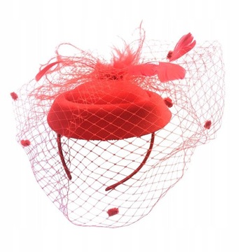 2 шляпы Fascinator с сетчатым ободом для волос