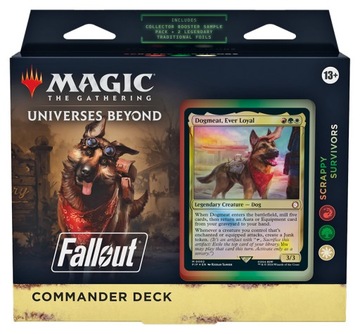 MTG Fallout SCRAPPY SURVIVORS Commander Deck