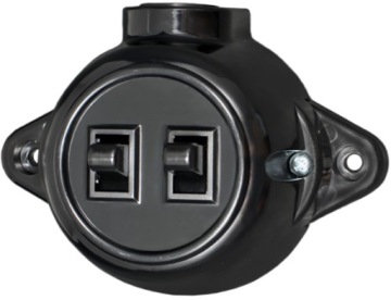 Włącznik podwójny Loft Retro Industrial PRL