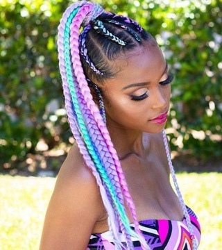 СИНТЕТИЧЕСКИЕ ВОЛОСЫ ДЛЯ МОСТОВЫХ ДРЕДОВ OMBRE C21