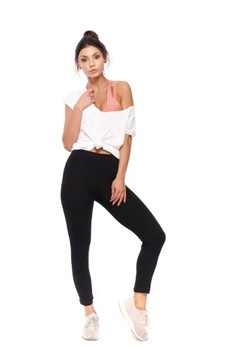 WYSZCZUPLAJĄCE LEGGINSY WIOSENNE WYSOKI STAN 3XL