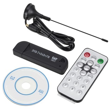 Tuner telewizyjny RTL2832U i R820T2 USB T FM DAB