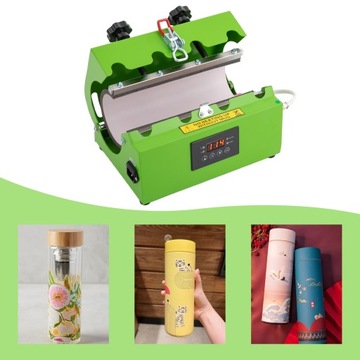 Простой термопресс для кружек - зеленый