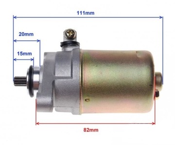 Rozrusznik Skuter 4t GY6 139QMB Router Romet itp.