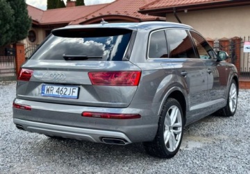 Audi Q7 II SUV 3.0 TDI 218KM 2017 Audi Q7 3.0 TDI Sline Quattro NAvi PDC Skory czarna podsufitka Climatronic, zdjęcie 10