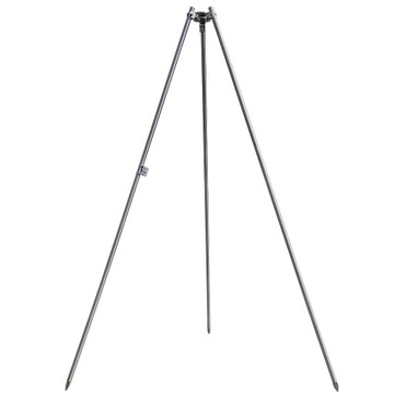 Trójnóg nierdzewny 160cm grill ogrodowy na ognisko mocny solidny - polski