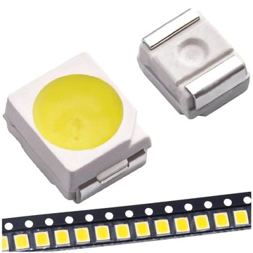DIODY LED SMD 3528 0.06W BIAŁE I KOLOROWE 50 SZTUK - 6 kolorów do wyboru