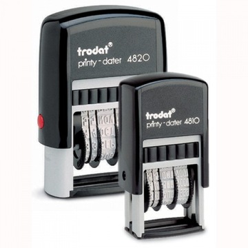 ШТАМП ДАТЫ TRODAT 4810 ISO 4 ММ