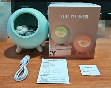 НАБОР НОЧНОЙ ЛАМПЫ СПАЛЬНАЯ ФИГУРКА КОТА