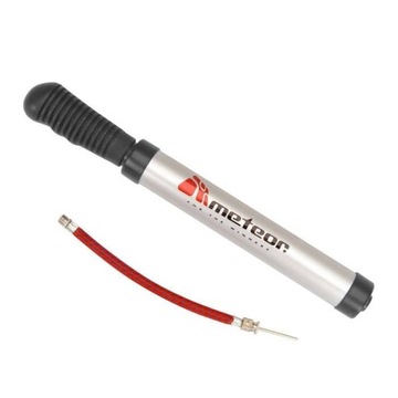 Алюминиевый шариковый насос со шлангом и иглой Meteor.