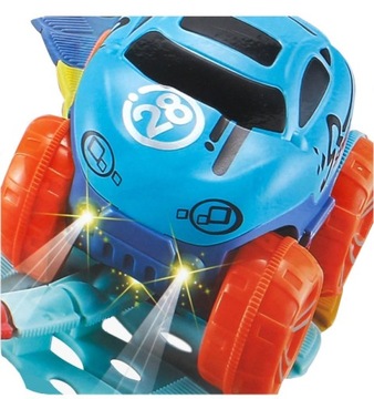 ГИБКАЯ АВТОМОБИЛЬНАЯ ГОНОЧНАЯ ТРАССА XXL + АВТОМОБИЛЬ